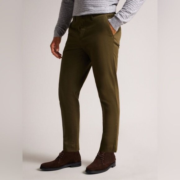 Ted Baker Green Genbee Casual‎ Relaxed Chinos 36R Men’s - Picture 1 of 11